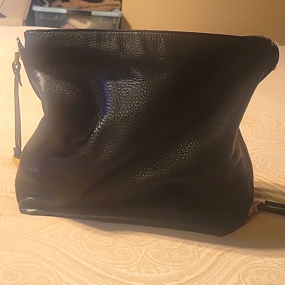 Fossil leather shoulder bag